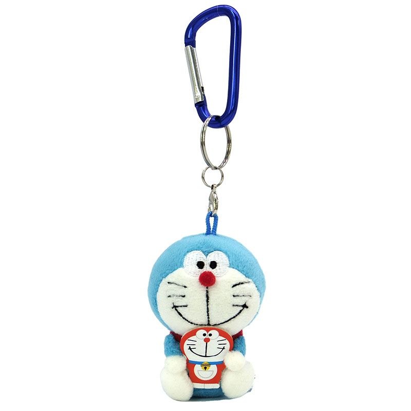 Japan Doraemon Carabiner Plush Doll Keychain (Items)