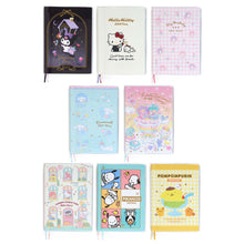 Load image into Gallery viewer, Japan Sanrio Characters Mix / Hello Kitty / My Melody / Little Twin Stars / Kuromi / Pochacco / Pompompurin / Cinnamoroll 2024 Weekly B6 Schedule Book / Planner