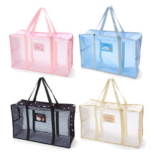Load image into Gallery viewer, Japan Sanrio Characters Mix / Hello Kitty / My Melody / Cinnamoroll Mesh Bag Container (M)
