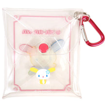 Load image into Gallery viewer, Japan Sanrio Clear Mini Coin Case with Carabiner