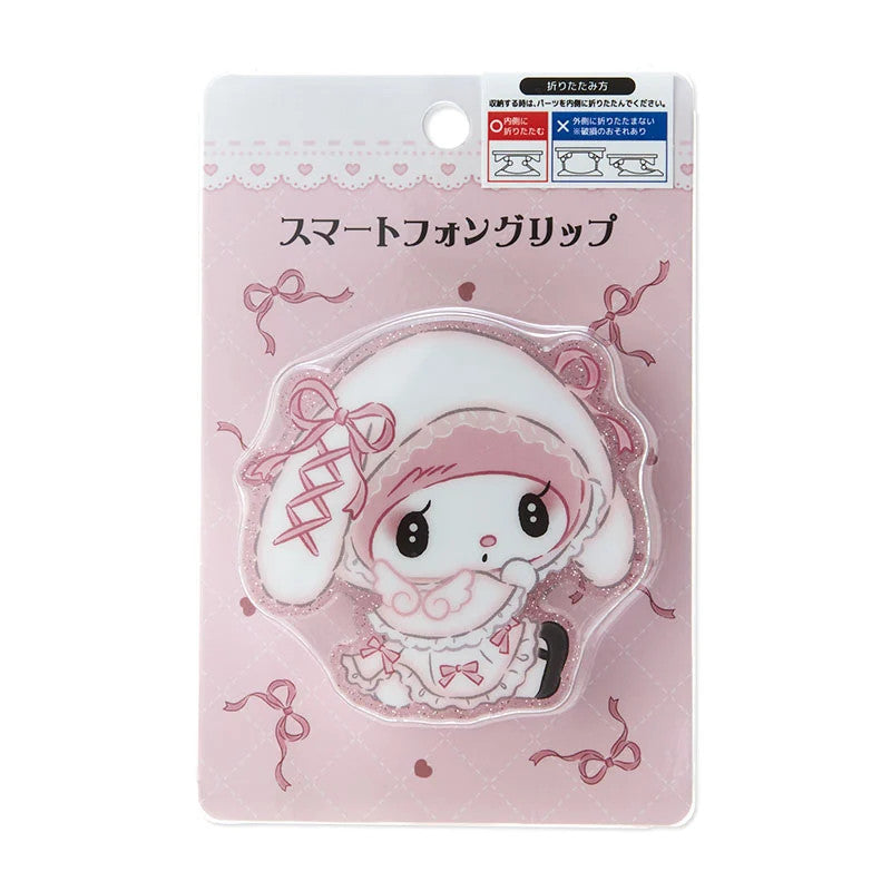 Japan Sanrio My Melody / Kuromi Mobile Phone Ring Holder (Moon Night)