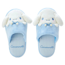 Load image into Gallery viewer, Japan Sanrio Cinnamoroll / My Melody / Pompompurin / Kuromi / Pochacco / Hello Kitty Plush Slippers Room Shoes
