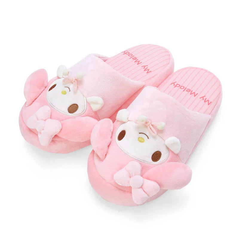 Japan Sanrio Cinnamoroll / My Melody / Pompompurin / Kuromi / Pochacco / Hello Kitty Plush Slippers Room Shoes