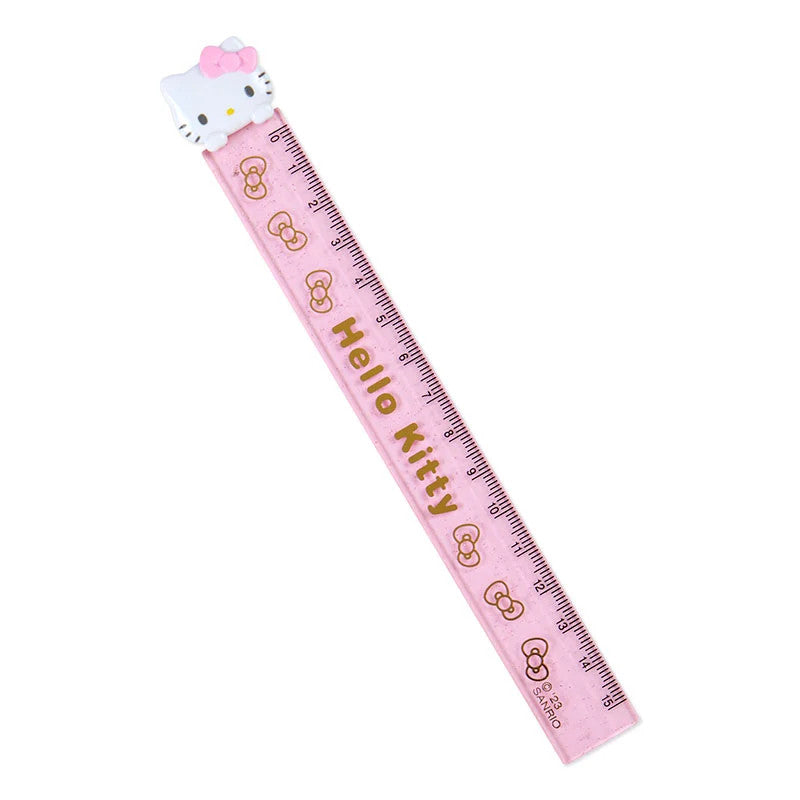 Japan Sanrio Pochacco / My Melody / Cinnamoroll / Kuromi / Hello Kitty Mascot Ruler 15cm