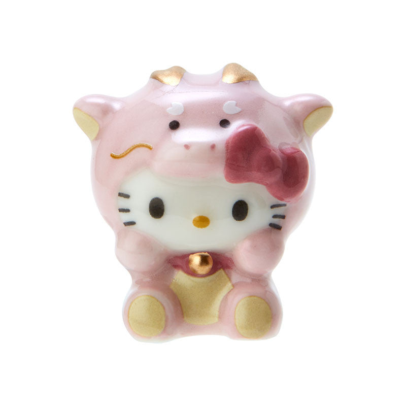 Japan Sanrio Hello Kitty / My Melody / Pompompurin / Cinnamoroll / Kuromi / Pochacco Mini Ceramic Decoration (Zodiac / Dragon)