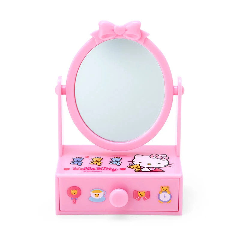 Japan Sanrio Hello Kitty / My Melody / Little Twin Stars Mini Stand Mirror (Fashion Zakka)