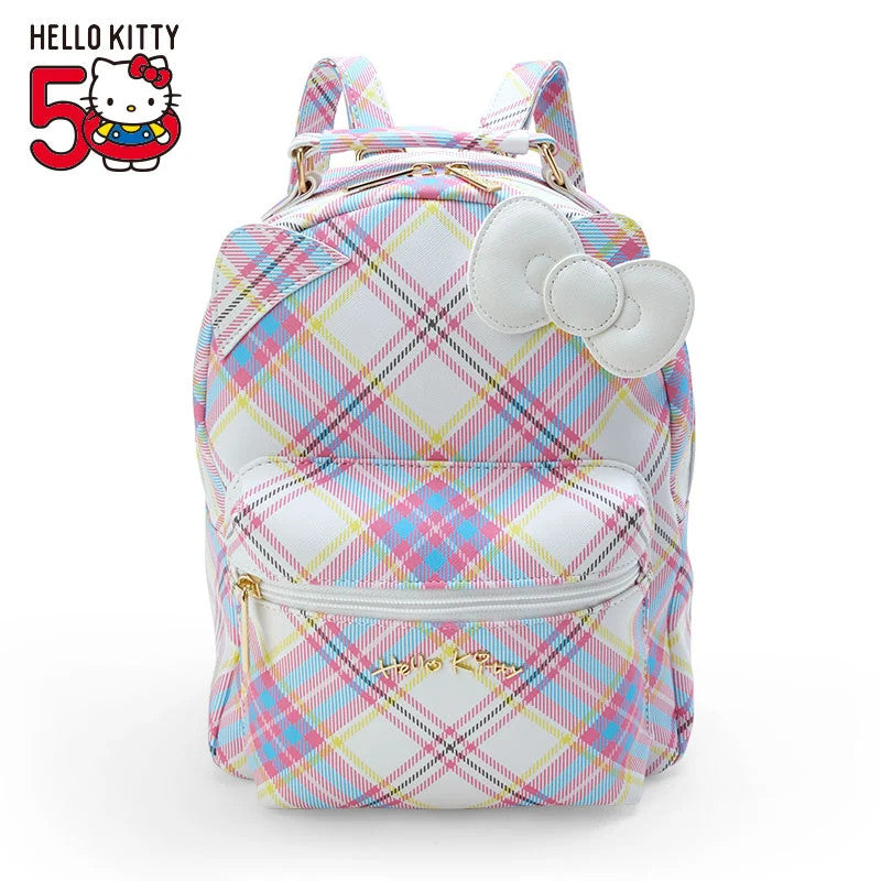 Japan Sanrio Hello Kitty Backpack (Dress Tartan)