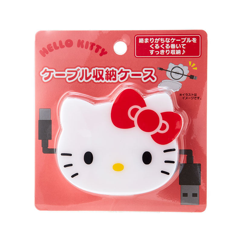 Japan Sanrio USB Cable Case Retractable Organizer