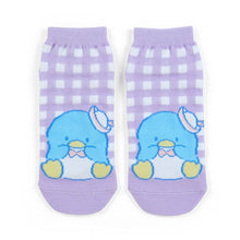 Load image into Gallery viewer, Japan Sanrio Hello Kitty / My Melody / Cinnamoroll / Pochacco / Pompompurin / Kuromi / Tuxedo Sam Ankle Socks (Checked)
