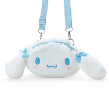 Load image into Gallery viewer, Japan Sanrio Hello Kitty / Cinnamoroll / Kuromi Plush Shoulder Bag (Light Blue Days)
