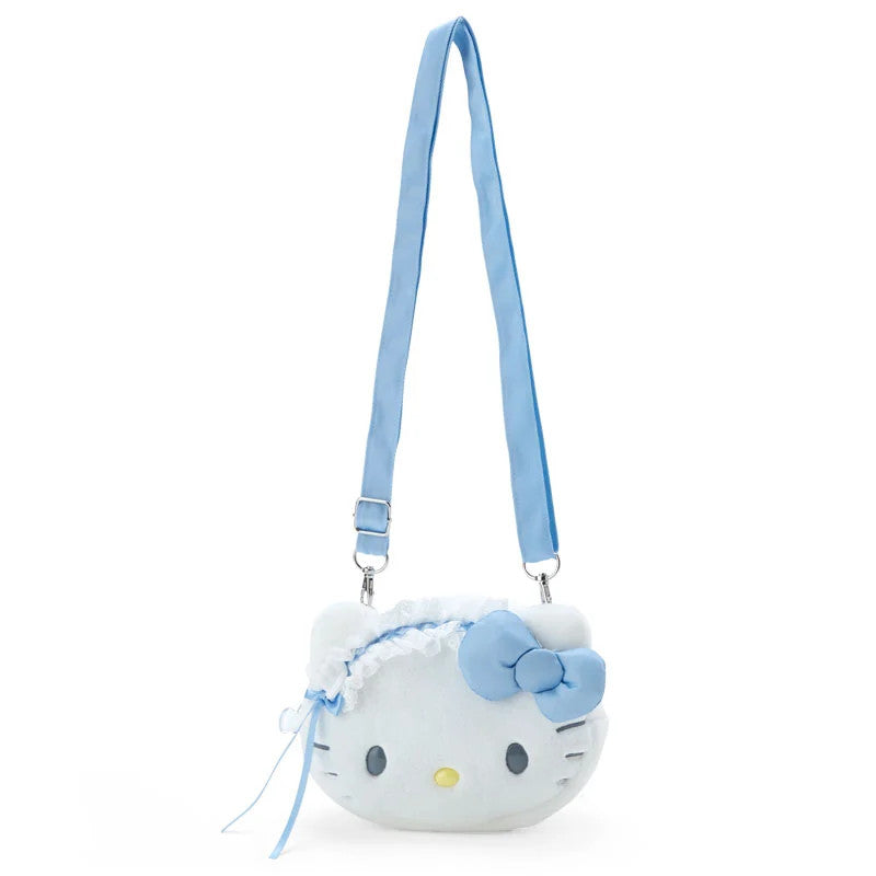 Japan Sanrio Hello Kitty / Cinnamoroll / Kuromi Plush Shoulder Bag (Light Blue Days)