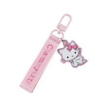 Load image into Gallery viewer, Japan Sanrio Logo Embroidery Tag Keychain (Character Ranking)