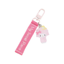 Load image into Gallery viewer, Japan Sanrio Logo Embroidery Tag Keychain (Character Ranking)