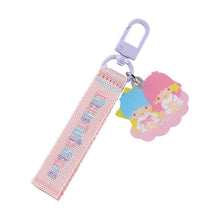 Load image into Gallery viewer, Japan Sanrio Logo Embroidery Tag Keychain (Character Ranking)