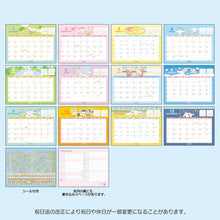 Load image into Gallery viewer, Japan Sanrio 2025 Desk Calendar with Sticker