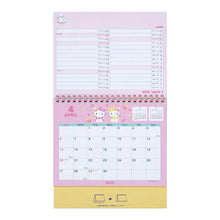 Load image into Gallery viewer, Japan Sanrio 2025 Desk Calendar with Sticker