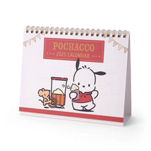 Load image into Gallery viewer, Japan Sanrio 2025 Desk Calendar with Sticker