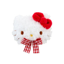 Afbeelding in Gallery-weergave laden, Japan Sanrio Face Style Plush Hair Clip (Gingham Ribbon)