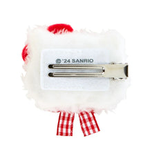 Afbeelding in Gallery-weergave laden, Japan Sanrio Face Style Plush Hair Clip (Gingham Ribbon)