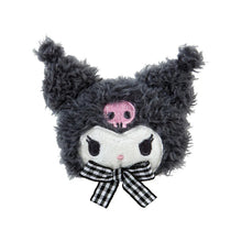 Afbeelding in Gallery-weergave laden, Japan Sanrio Face Style Plush Hair Clip (Gingham Ribbon)