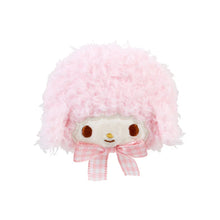 Afbeelding in Gallery-weergave laden, Japan Sanrio Face Style Plush Hair Clip (Gingham Ribbon)