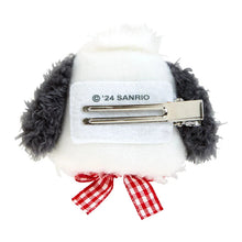Afbeelding in Gallery-weergave laden, Japan Sanrio Face Style Plush Hair Clip (Gingham Ribbon)