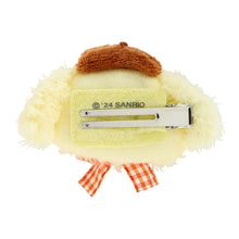 Afbeelding in Gallery-weergave laden, Japan Sanrio Face Style Plush Hair Clip (Gingham Ribbon)