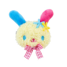 Afbeelding in Gallery-weergave laden, Japan Sanrio Face Style Plush Hair Clip (Gingham Ribbon)