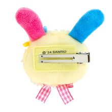 Afbeelding in Gallery-weergave laden, Japan Sanrio Face Style Plush Hair Clip (Gingham Ribbon)