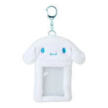 Load image into Gallery viewer, Japan Sanrio Plush Photo Card Holder Pass Case Keychain (Enjoy Idol)