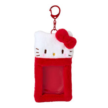 Load image into Gallery viewer, Japan Sanrio Plush Photo Card Holder Pass Case Keychain (Enjoy Idol)