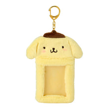Load image into Gallery viewer, Japan Sanrio Plush Photo Card Holder Pass Case Keychain (Enjoy Idol)