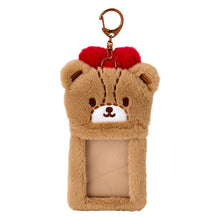 Load image into Gallery viewer, Japan Sanrio Plush Photo Card Holder Pass Case Keychain (Enjoy Idol)