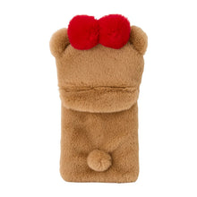 Load image into Gallery viewer, Japan Sanrio Plush Photo Card Holder Pass Case Keychain (Enjoy Idol)