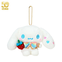 Carica l'immagine nel visualizzatore di Gallery, Japan Sanrio Plush Doll Keychain (Strawberry News 50th)