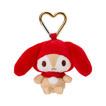 Carica l'immagine nel visualizzatore di Gallery, Japan Sanrio Carabiner Plush Doll Keychain (Heart)