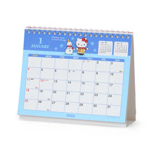 Load image into Gallery viewer, Japan Sanrio 2026 Desk Calendar with Sticker