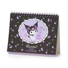 Load image into Gallery viewer, Japan Sanrio 2026 Desk Calendar with Sticker