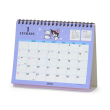 Load image into Gallery viewer, Japan Sanrio 2026 Desk Calendar with Sticker