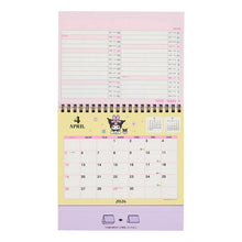 Load image into Gallery viewer, Japan Sanrio 2026 Desk Calendar with Sticker