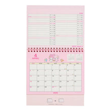 Load image into Gallery viewer, Japan Sanrio 2026 Desk Calendar with Sticker