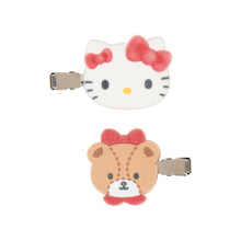Load image into Gallery viewer, Japan Sanrio Hair Clips (Flocking Mascot)