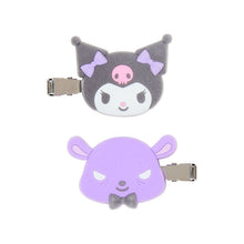 Load image into Gallery viewer, Japan Sanrio Hair Clips (Flocking Mascot)
