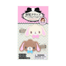Load image into Gallery viewer, Japan Sanrio Hair Clips (Flocking Mascot)