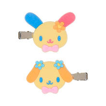 Load image into Gallery viewer, Japan Sanrio Hair Clips (Flocking Mascot)