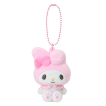Load image into Gallery viewer, Japan Sanrio Flocking Mascot Keychain