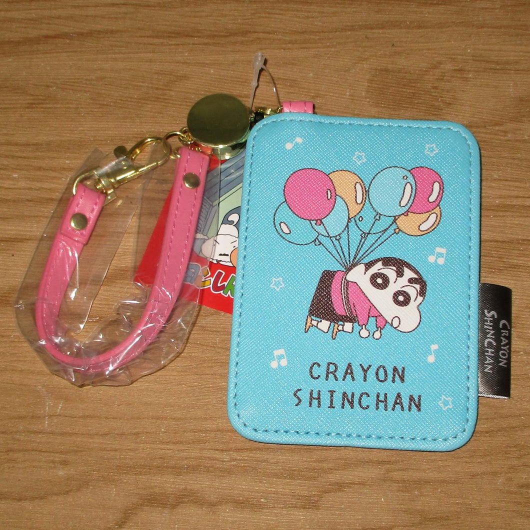 Japan Crayon Shin Chan Reel Card Holder Pass Case