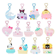 Carica l'immagine nel visualizzatore di Gallery, Japan Sanrio Cinnamoroll / Kuromi / Tuxedo Sam / Pompompurin / Hello Kitty / My Melody / Wish Me Mell / Sweet Piano / Cogimyun / Pochacco / Hangyodon / Keroppi / Bad Badtz Maru Mascot Keychain (My Pachirun)