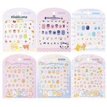 Afbeelding in Gallery-weergave laden, Japan San-X Rilakkuma / Sumikko Gurashi Nail Sticker