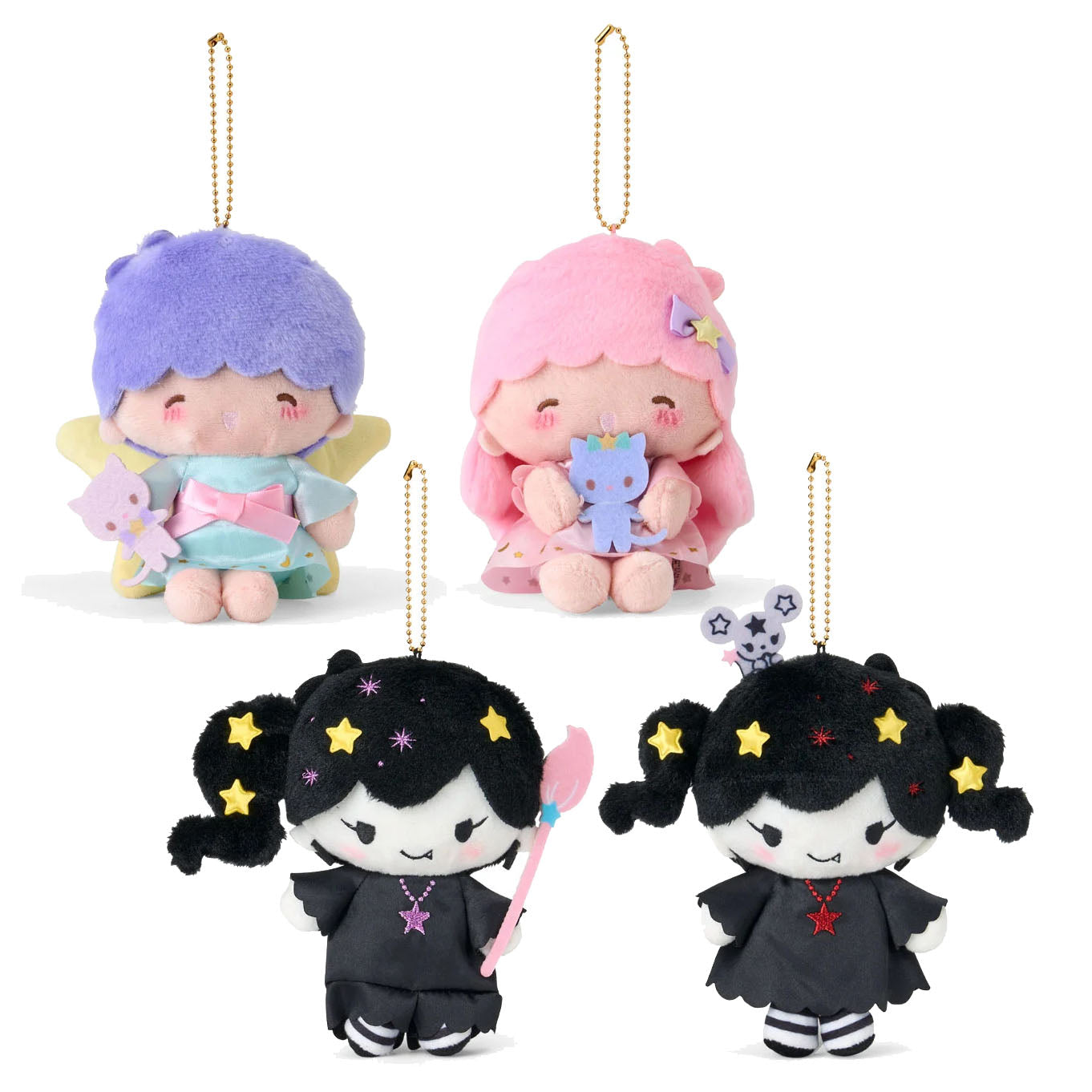 RARE VINTAGE 2002 Sanrio Little Twin Stars Kiki and Lala